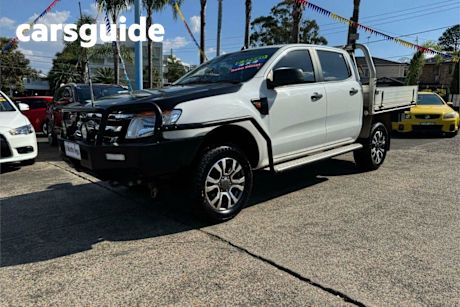 White 2011 Ford Ranger Dual Cab Utility XL 3.2 (4X4)