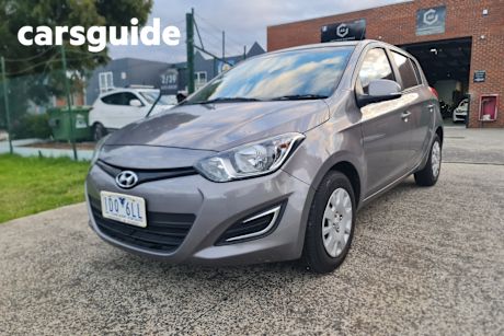 Grey 2013 Hyundai I20 Hatchback Active