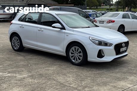 White 2018 Hyundai I30 Hatchback GO