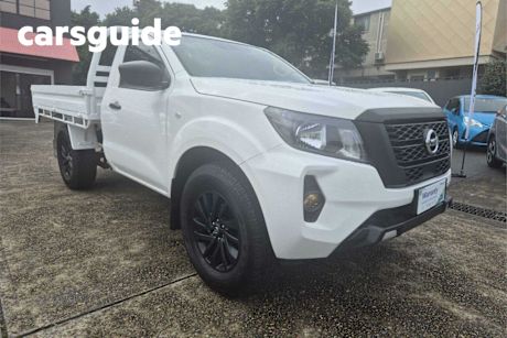 White 2022 Nissan Navara Ute Tray SL