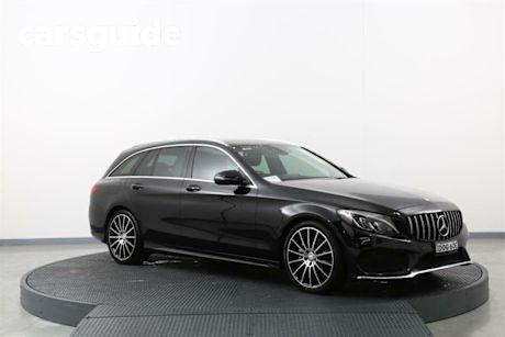Black 2016 Mercedes-Benz C200 Wagon D
