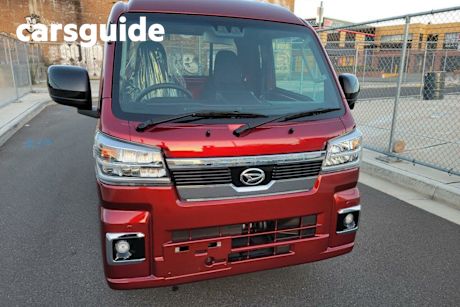 Red 2024 Daihatsu Hi-jet Ute Tray