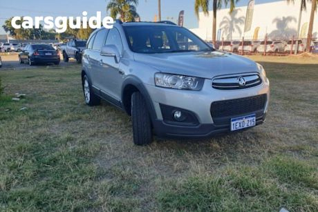 Silver 2016 Holden Captiva Wagon ACTIVE 7 SEATER CG MY16