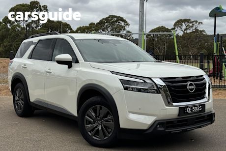 White 2024 Nissan Pathfinder Wagon ST-L (2WD)