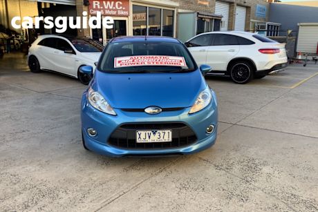 Blue 2009 Ford Fiesta Hatchback Zetec