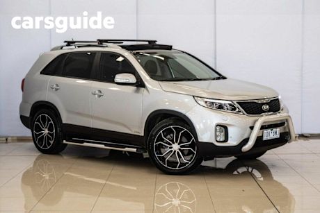 Silver 2014 Kia Sorento Wagon Platinum (4X4)