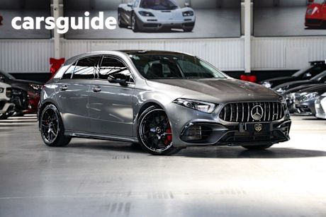 Grey 2020 Mercedes-Benz A45 Hatchback S 4Matic