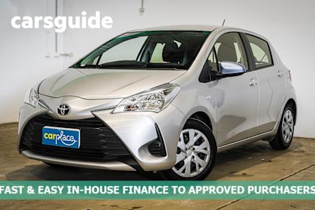 Silver 2017 Toyota Yaris Hatchback Ascent