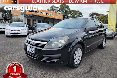 Black 2008 Holden Astra Hatchback CD