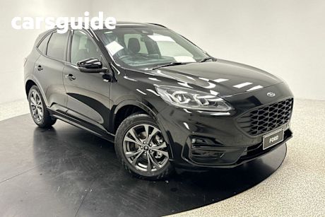 Black 2022 Ford Escape Wagon ST-Line (awd)