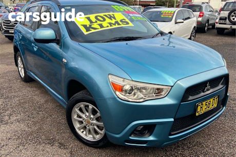 Blue 2011 Mitsubishi ASX Wagon (2WD)