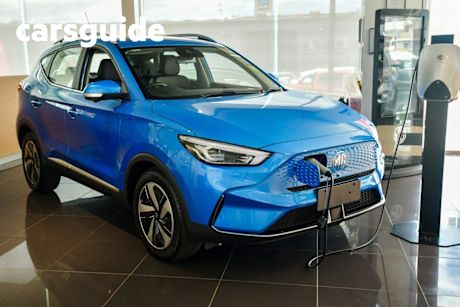 Blue 2023 MG ZS EV Wagon Long Range