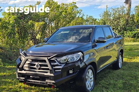 Grey 2022 Ssangyong Musso XLV Crew Cab Pickup Ultimate