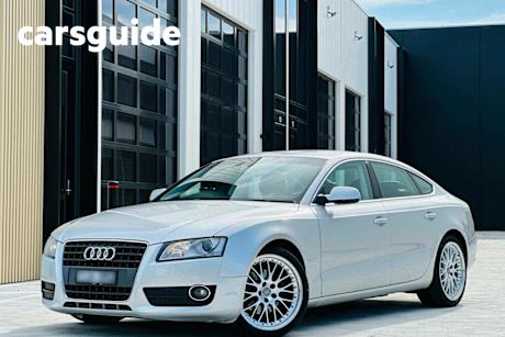 Silver 2011 Audi A5 Hatch TFSI Sportback Multitroni