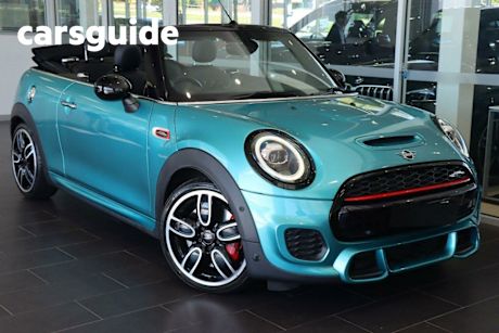 Blue 2018 Mini Convertible Convertible John Cooper Works
