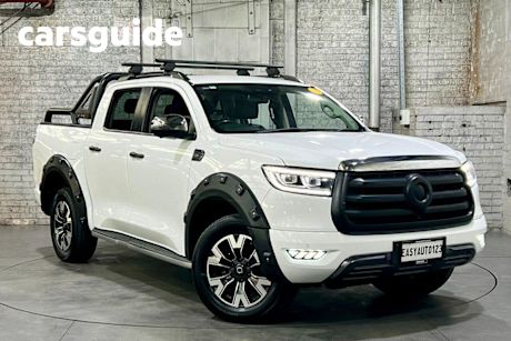 White 2020 GWM UTE Dual Cab Utility Cannon-X (4X4)