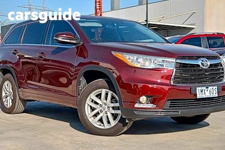 Red 2015 Toyota Kluger Wagon GX (4X2)