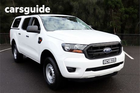 White 2021 Ford Ranger Double Cab Pick Up XL 2.2 HI-Rider (4X2)