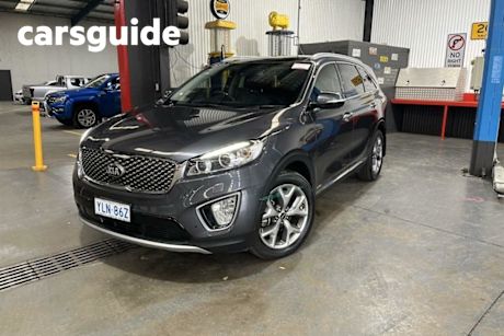 Grey 2017 Kia Sorento Wagon Platinum (4X4)