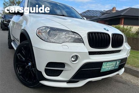 White 2012 BMW X5 Wagon Xdrive 30D