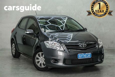 Grey 2012 Toyota Corolla Hatchback Ascent