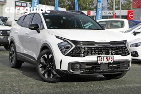 White 2023 Kia Sportage Wagon GT-Line (awd)