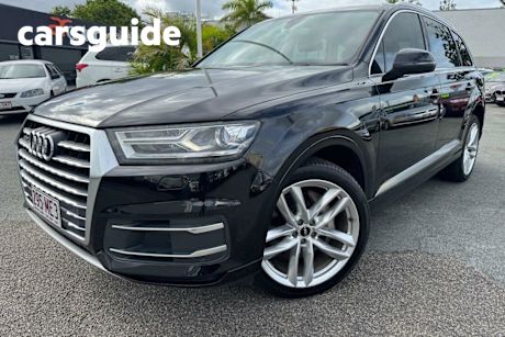 Black 2016 Audi Q7 Wagon 3.0 TDI Quattro