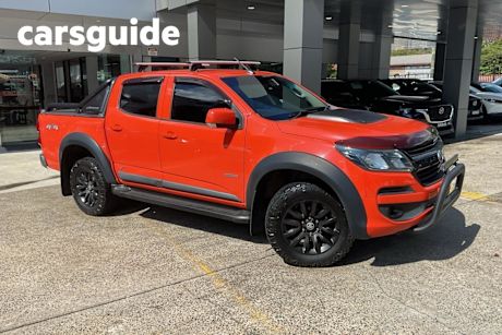 Orange 2018 Holden Colorado Crew Cab Pickup LS (4X4)