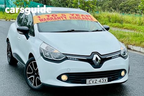 White 2015 Renault Clio Hatchback Expression