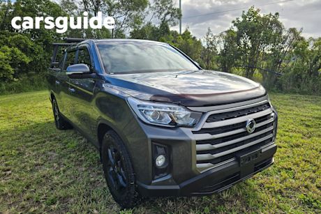Grey 2023 Ssangyong Musso XLV Crew Cab Pickup ELX