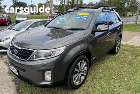 Grey 2015 Kia Sorento Wagon Platinum (4X4)