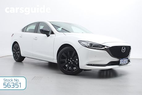 White 2024 Mazda 6 Sedan G35 GT SP