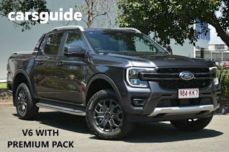 Grey 2025 Ford Ranger Double Cab Pick Up Wildtrak 3.0 (4X4)
