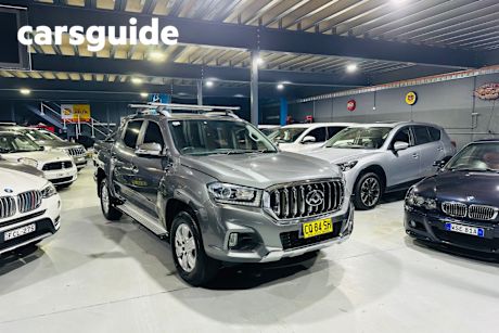 Grey 2018 LDV T60 Double Cab Utility Luxe (4X4)