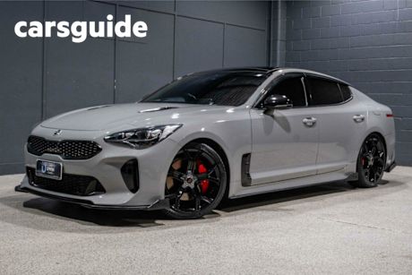 Grey 2020 Kia Stinger Sedan GT (black Leather)