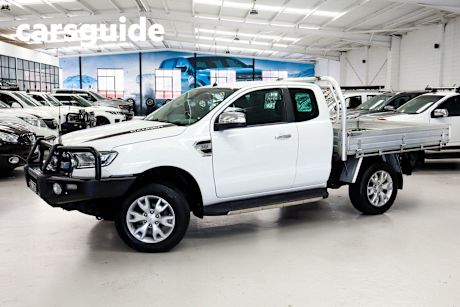 White 2017 Ford Ranger Super Cab Utility XLT 3.2 (4X4)