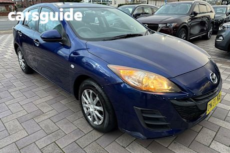 Blue 2010 Mazda 3 Hatchback NEO