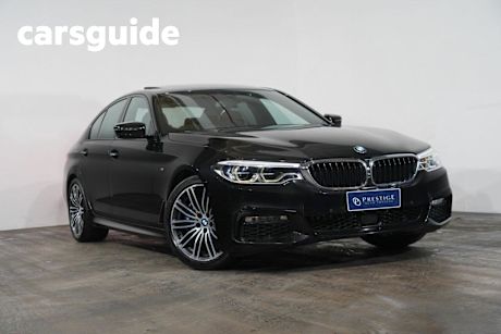 Black 2017 BMW 540I Sedan M-Sport