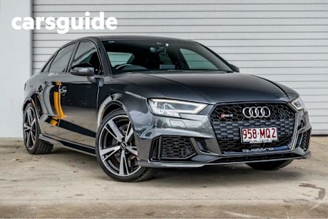 Grey 2017 Audi RS3 Sedan Quattro