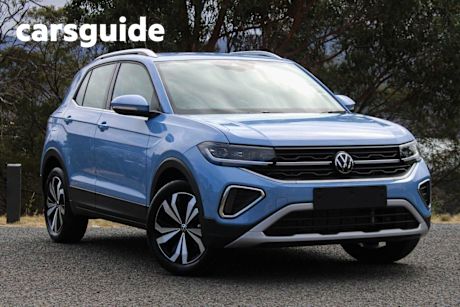 Blue 2024 Volkswagen T-Cross Wagon 85TSI Style