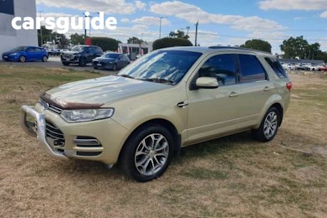 Grey 2013 Ford Territory Wagon TITANIUM (RWD) SZ