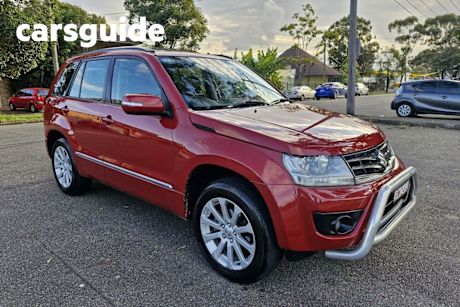 Red 2012 Suzuki Grand Vitara Wagon Prestige (4X4)