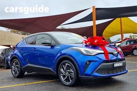 Blue 2020 Toyota C-HR Wagon Koba (2WD) Hybrid