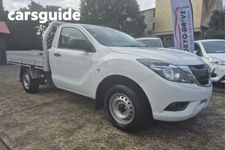 White 2017 Mazda BT-50 Cab Chassis XT (4X2)