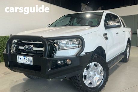 White 2017 Ford Ranger Dual Cab Utility XLT 3.2 (4X4)