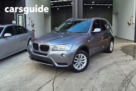 Grey 2013 BMW X3 Wagon Xdrive 20D