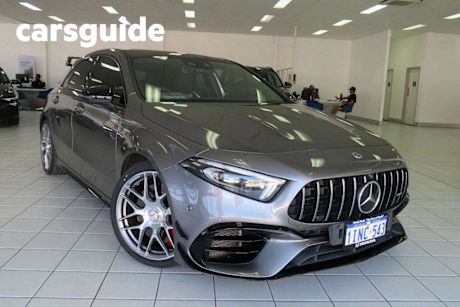 Grey 2020 Mercedes-Benz A45 Hatchback S 4Matic