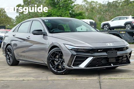 Silver 2025 Hyundai I30 Sedan N Line Premium