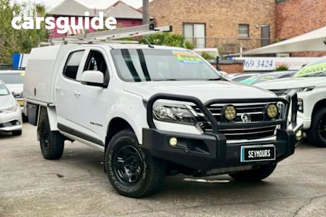 White 2018 Holden Colorado Ute Tray LS (4x4) RG MY19
