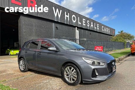 Grey 2017 Hyundai I30 Hatchback Active